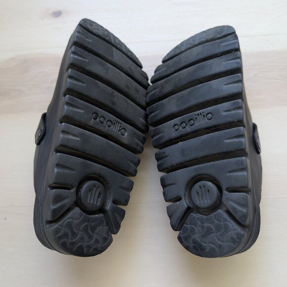 Birkenstock Papillio Boston Chunky Clog Leather Upper - Picture 4 of 7